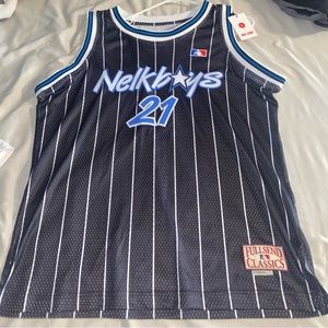 Authentic Nelk Boys Full Send Magic Pinstripe Jersey Never Worn